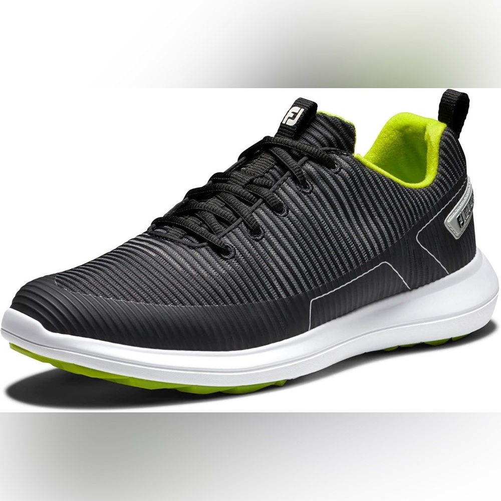 FootJoy Men's FJ‎ Flex XP Golf Shoe Size 10.5 Black Athletic Sports Comfort